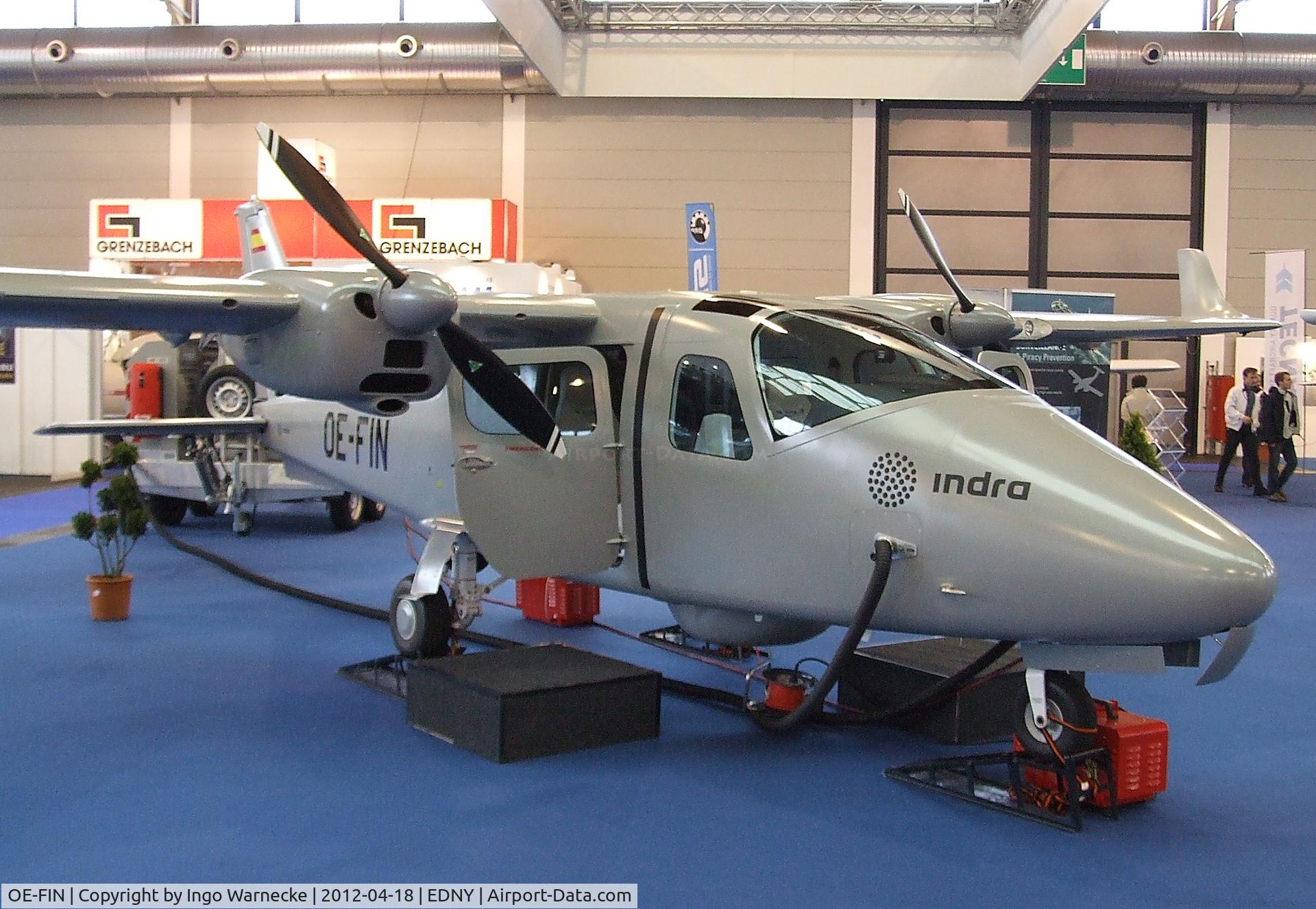 OE-FIN, 2011 Tecnam P-2006T C/N 085, Tecnam / Indra P2006T MRI at the Aero 2012, Friedrichshafen