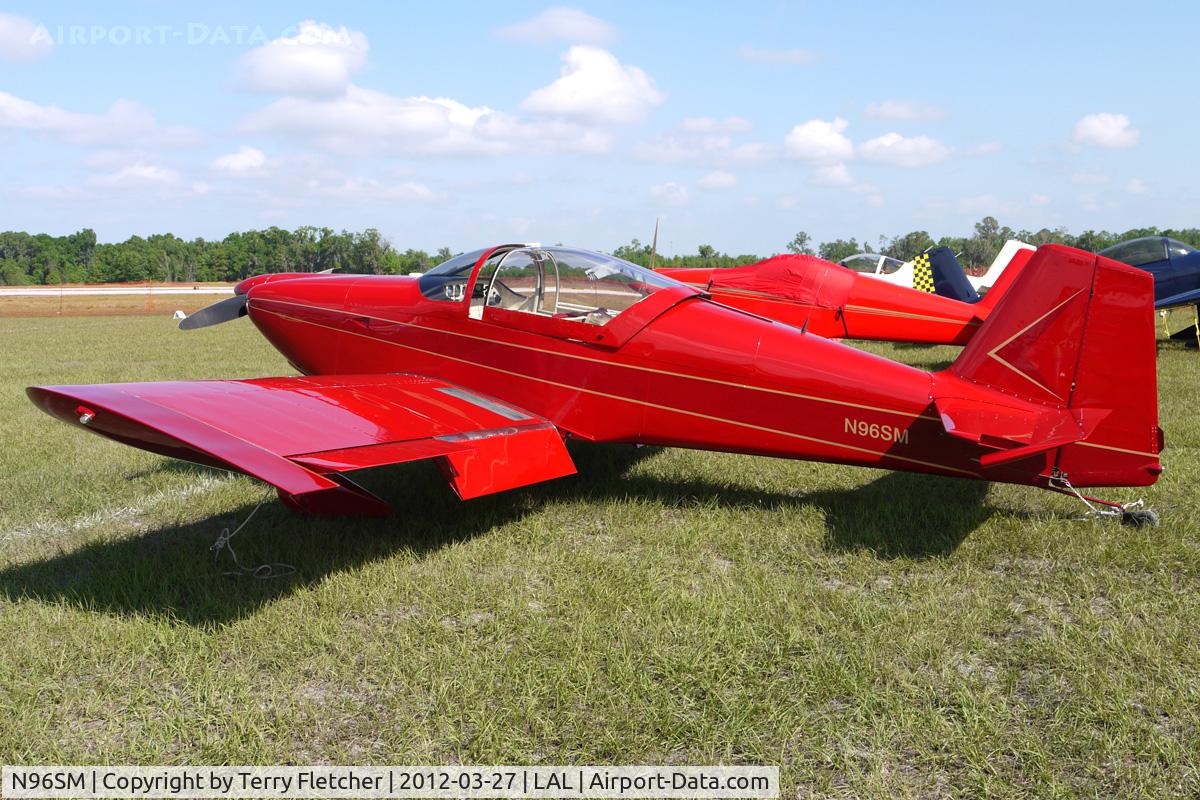N96SM, Vans RV-6 C/N 21590, At 2012 Sun N Fun