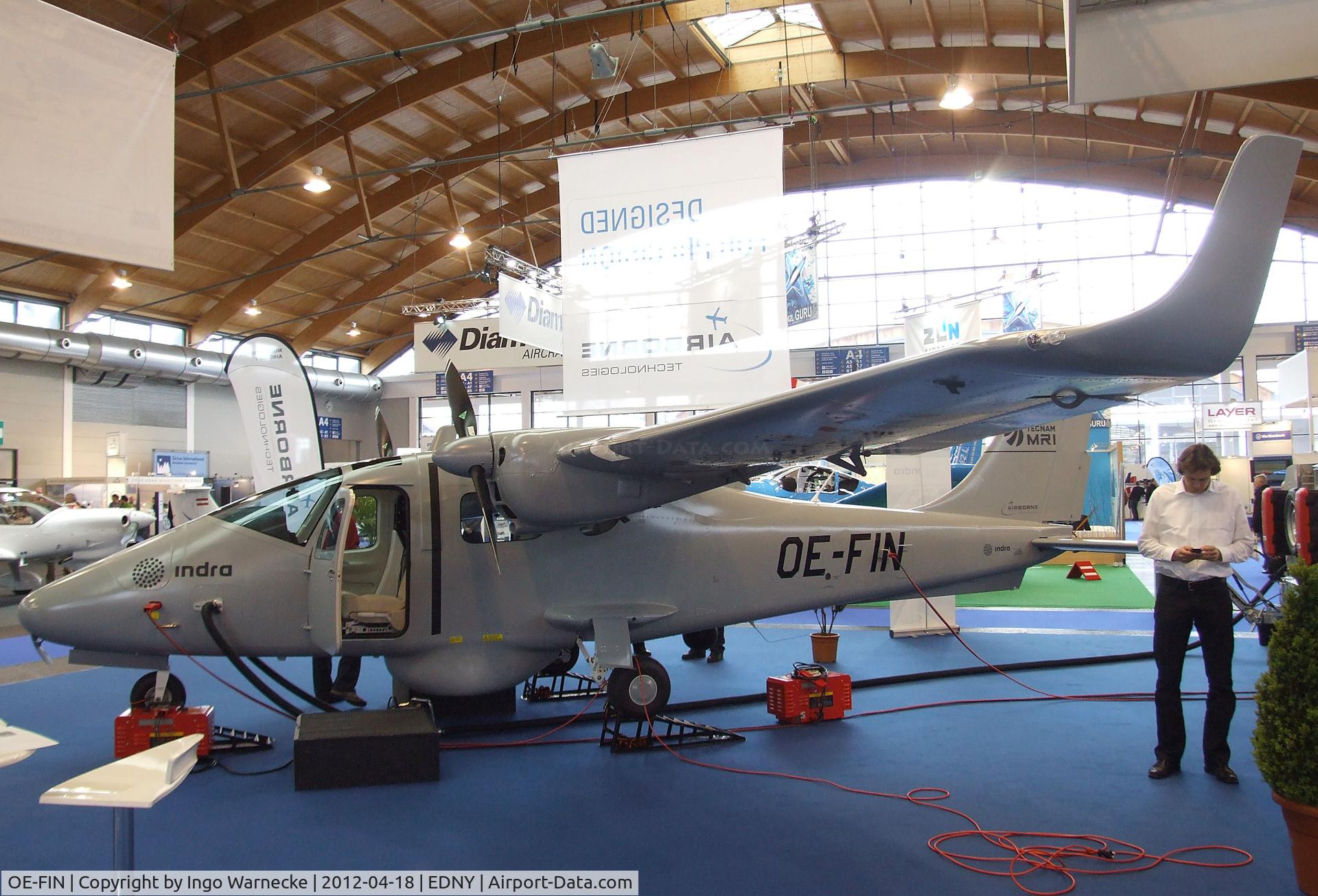 OE-FIN, 2011 Tecnam P-2006T C/N 085, Tecnam / Indra P2006T MRI at the Aero 2012, Friedrichshafen