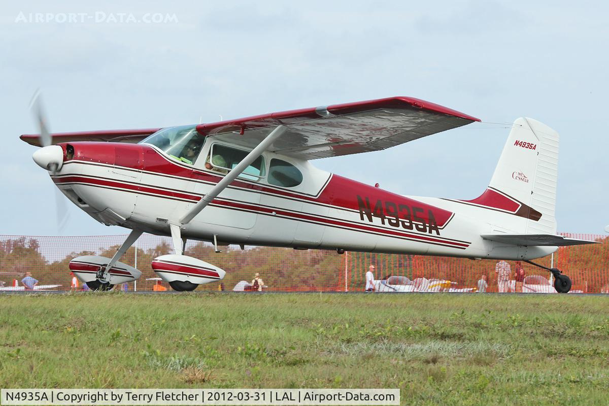 N4935A, 1953 Cessna 180 C/N 32332, At 2012 Sun N Fun