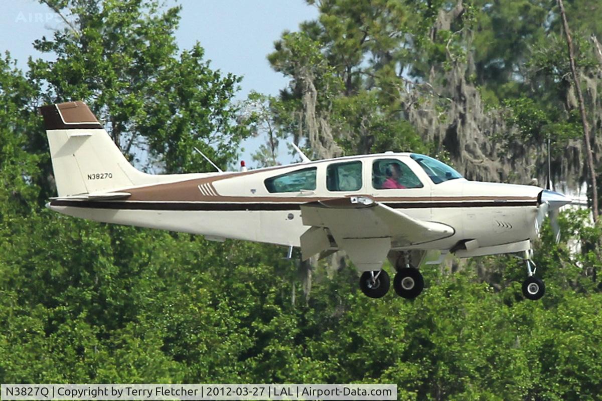 N3827Q, 1981 Beech F33A Bonanza C/N CE-942, At 2012 Sun N Fun