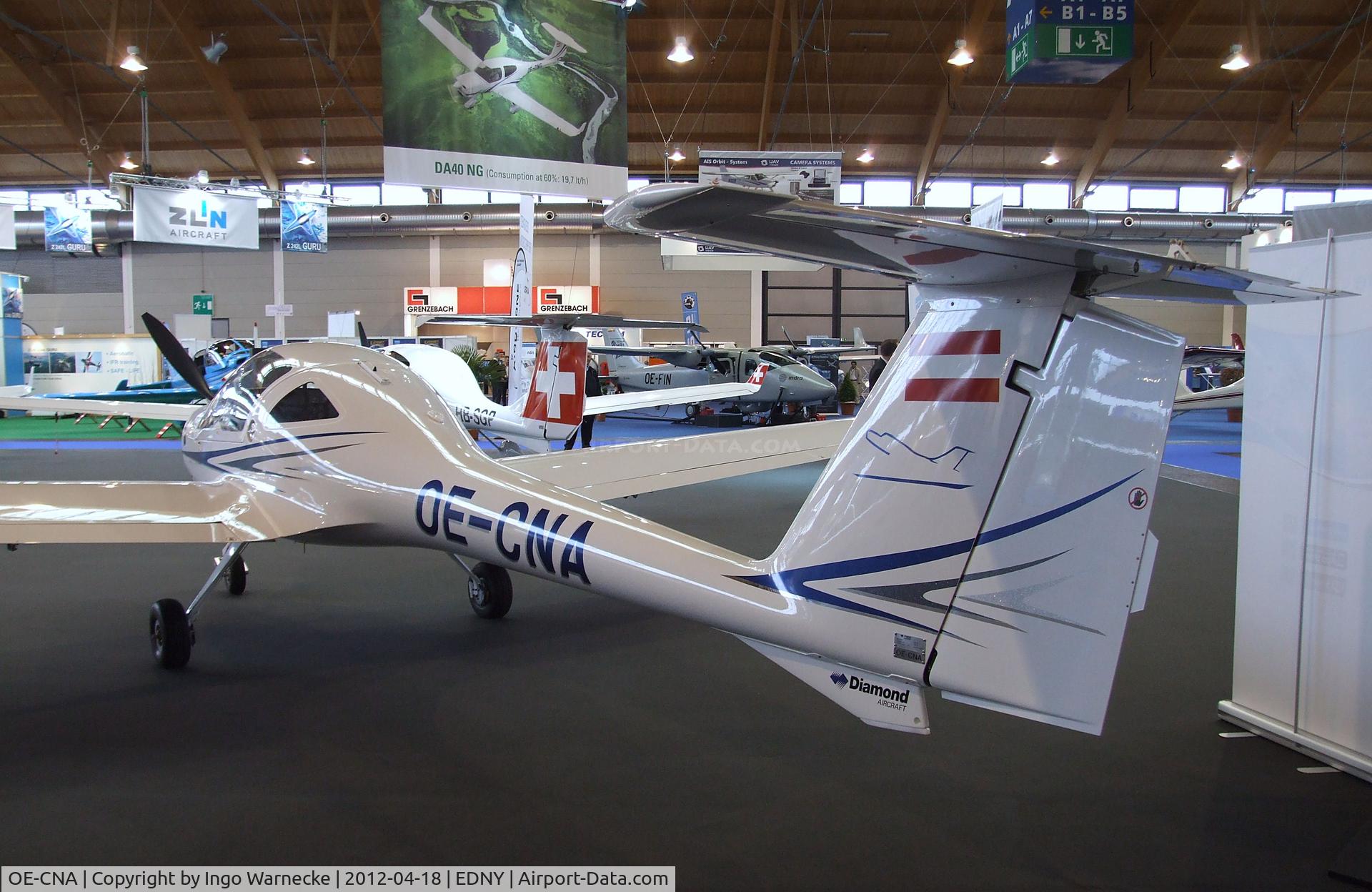 OE-CNA, Diamond DV-20 Katana C/N 20211, Diamond DV-20 Katana at the Aero 2012, Friedrichshafen
