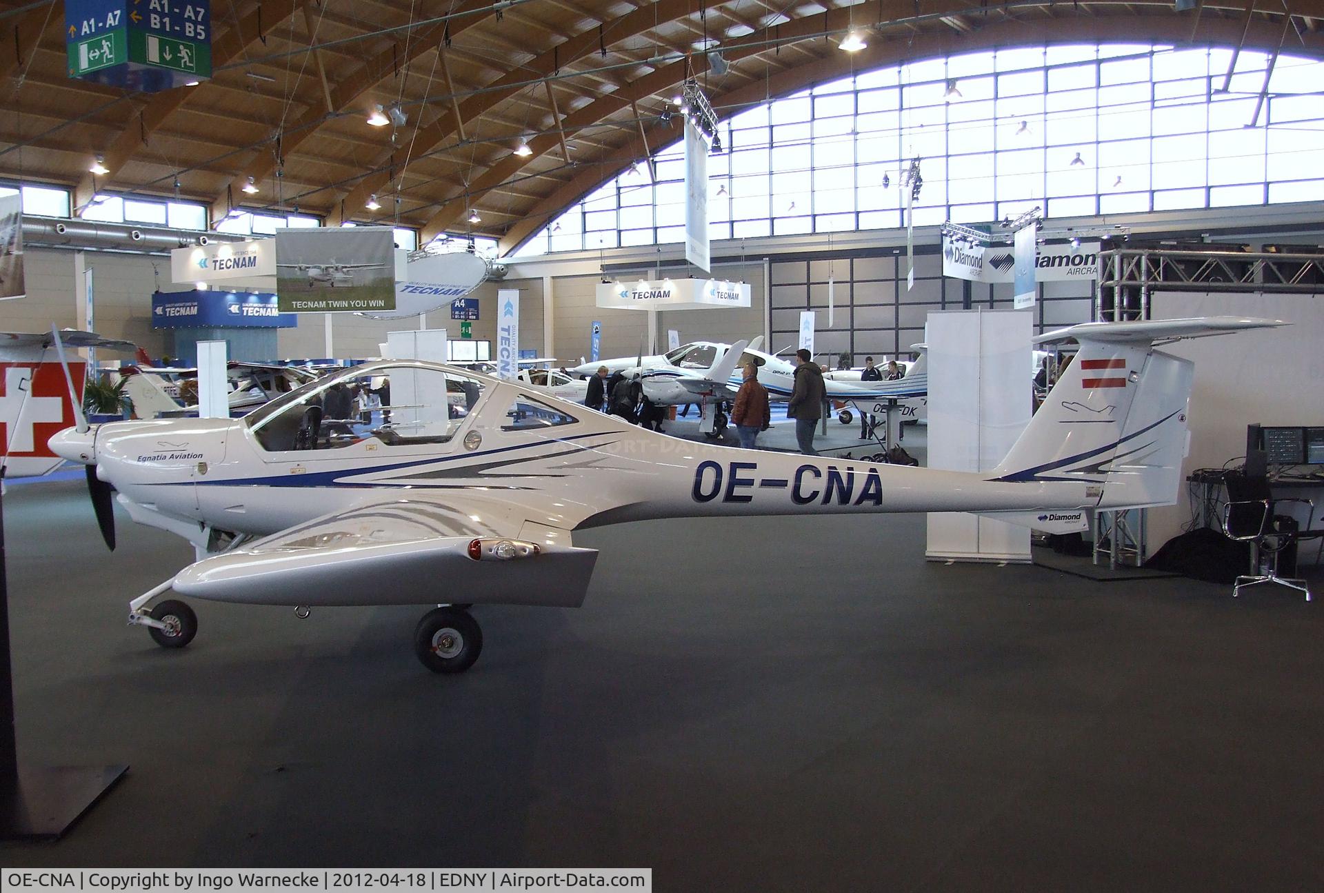 OE-CNA, Diamond DV-20 Katana C/N 20211, Diamond DV-20 Katana at the Aero 2012, Friedrichshafen