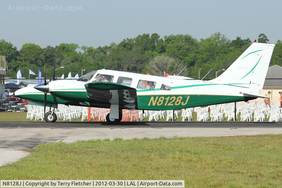 N8128J, 1979 Piper PA-34-200T C/N 34-8070036, At 2012 Sun N Fun