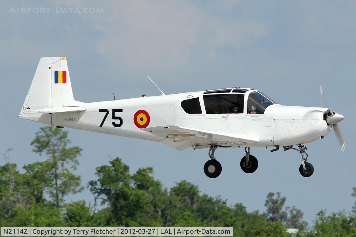 N2114Z, 1982 IAR IAR-823 C/N 75, At 2012 Sun N Fun