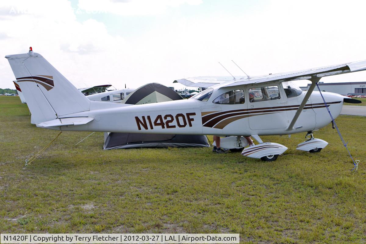 N1420F, 1966 Cessna 172H C/N 17254915, At 2012 Sun N Fun