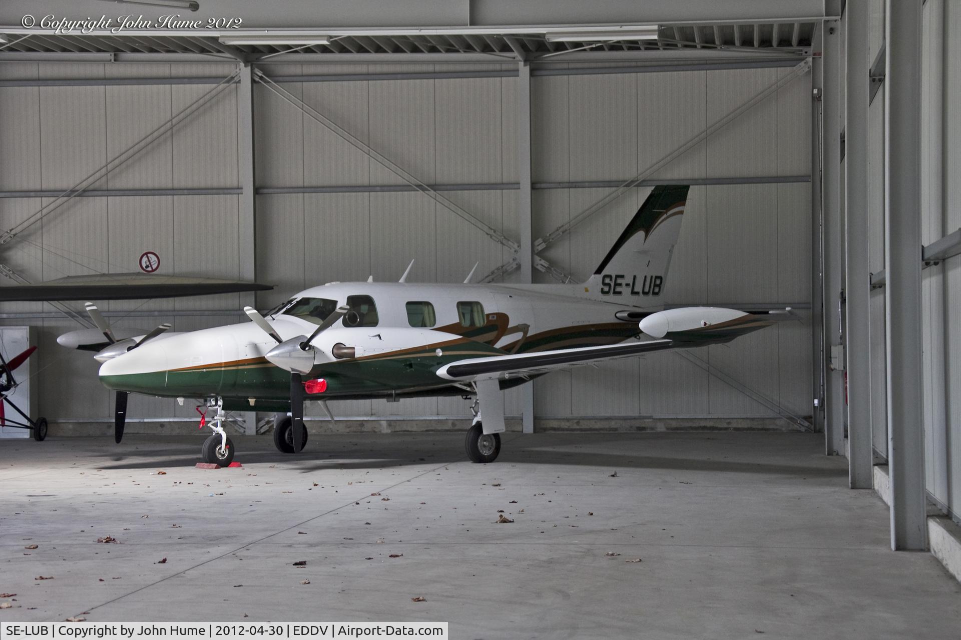 SE-LUB, 1978 Piper PA-31T Turbo Cheyenne C/N 31T-7820051, Photographed during a short ramp trip of Hanover/Langenhagen International Airport