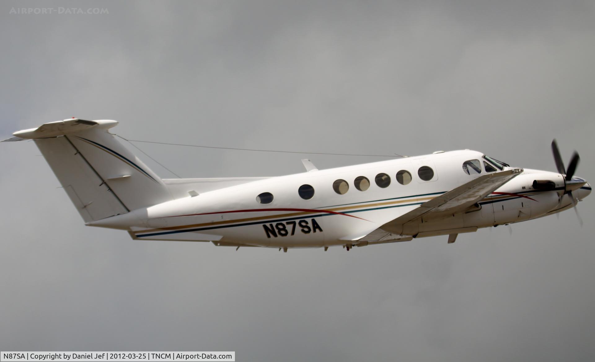 N87SA, 1982 Beech B200 King Air C/N BB-1089, N87SA