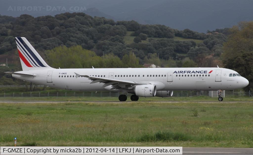 F-GMZE, 1995 Airbus A321-111 C/N 544, Take off in 20