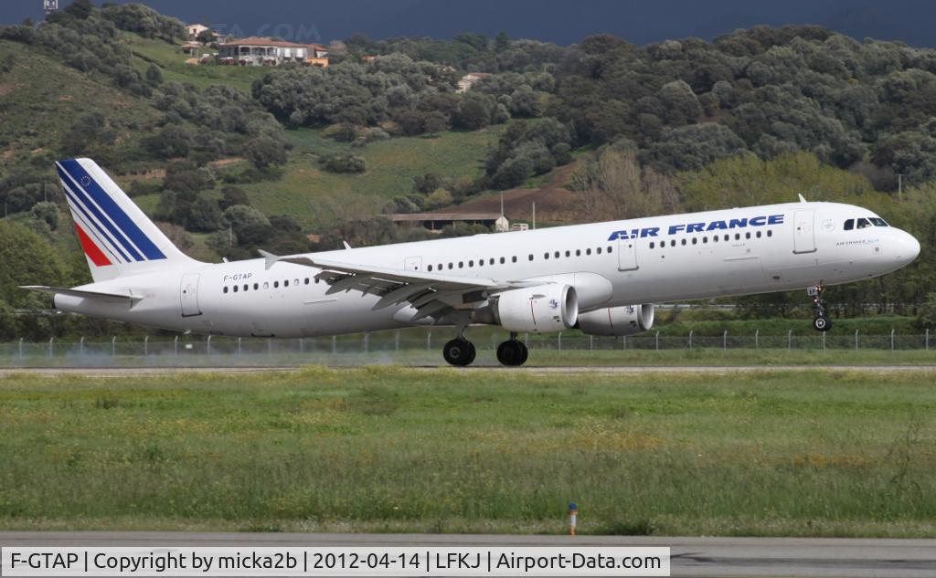 F-GTAP, 2008 Airbus A321-211 C/N 3372, Landing in 20