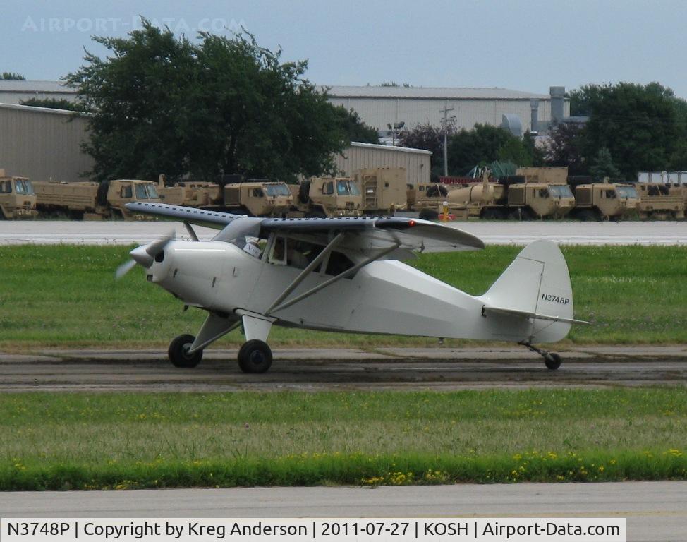 N3748P, 1955 Piper PA-22-150 C/N 22-3468, EAA AirVenture 2011