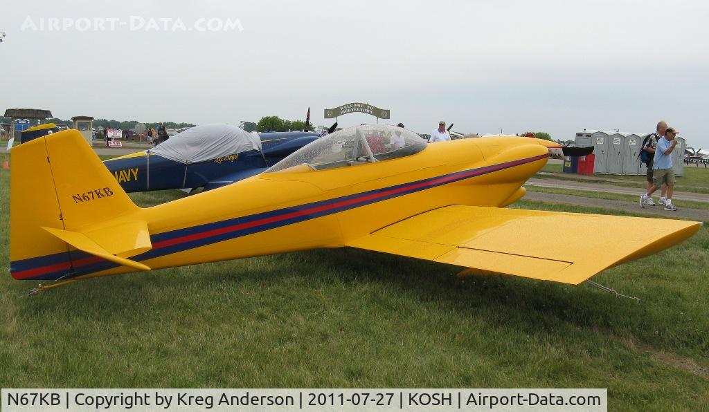 N67KB, 1991 Vans RV-4 C/N 1686, EAA AirVenture 2011