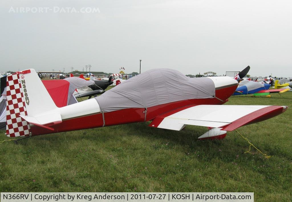 N366RV, 2006 Vans RV-8 C/N 80366, EAA AirVenture 2011