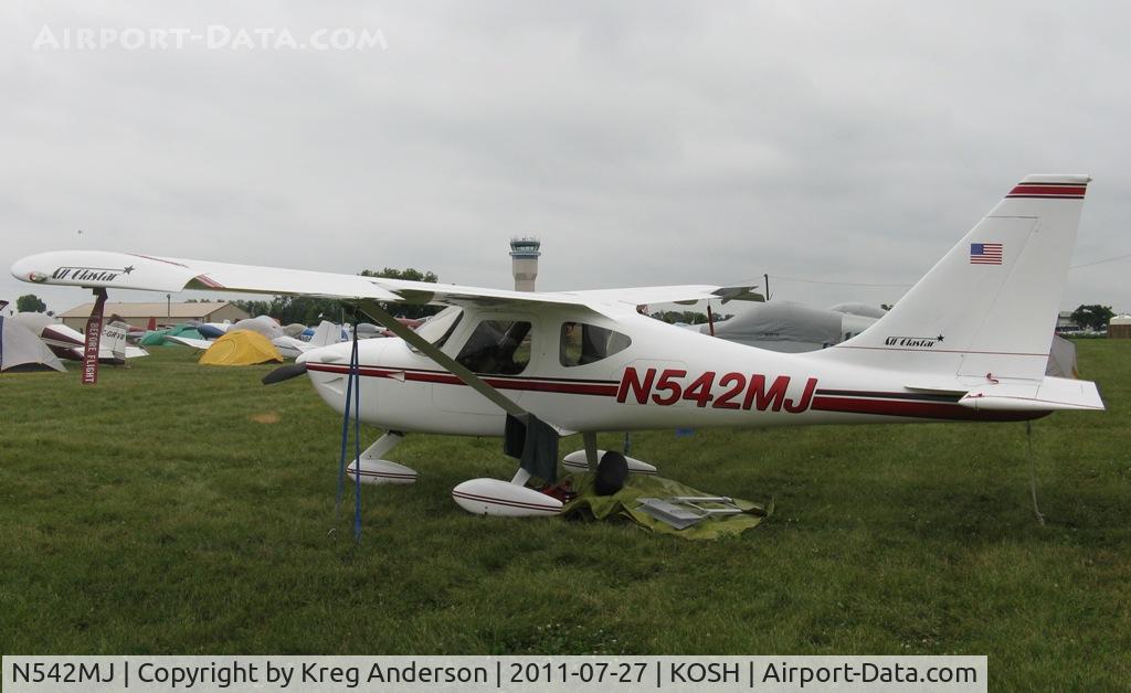 N542MJ, 1999 Stoddard-Hamilton GLASTAR C/N 5511, EAA AirVenture 2011