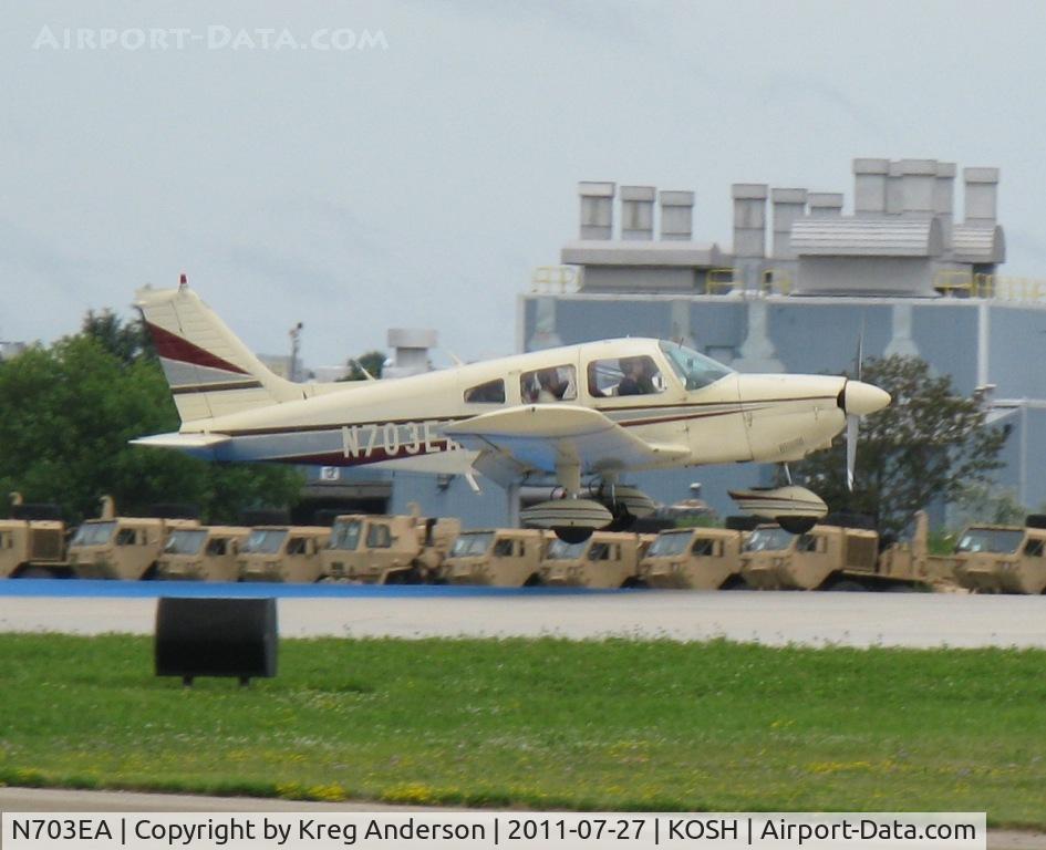 N703EA, 1973 Piper PA-28-180 Cherokee C/N 28-7405036, EAA AirVenture 2011