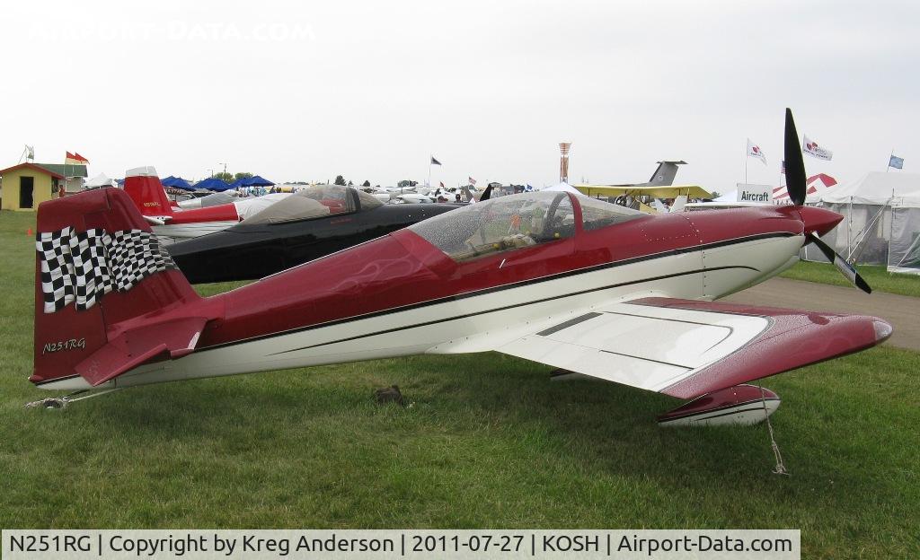 N251RG, 2008 Harmon F1 Rocket C/N 089, EAA AirVenture 2011