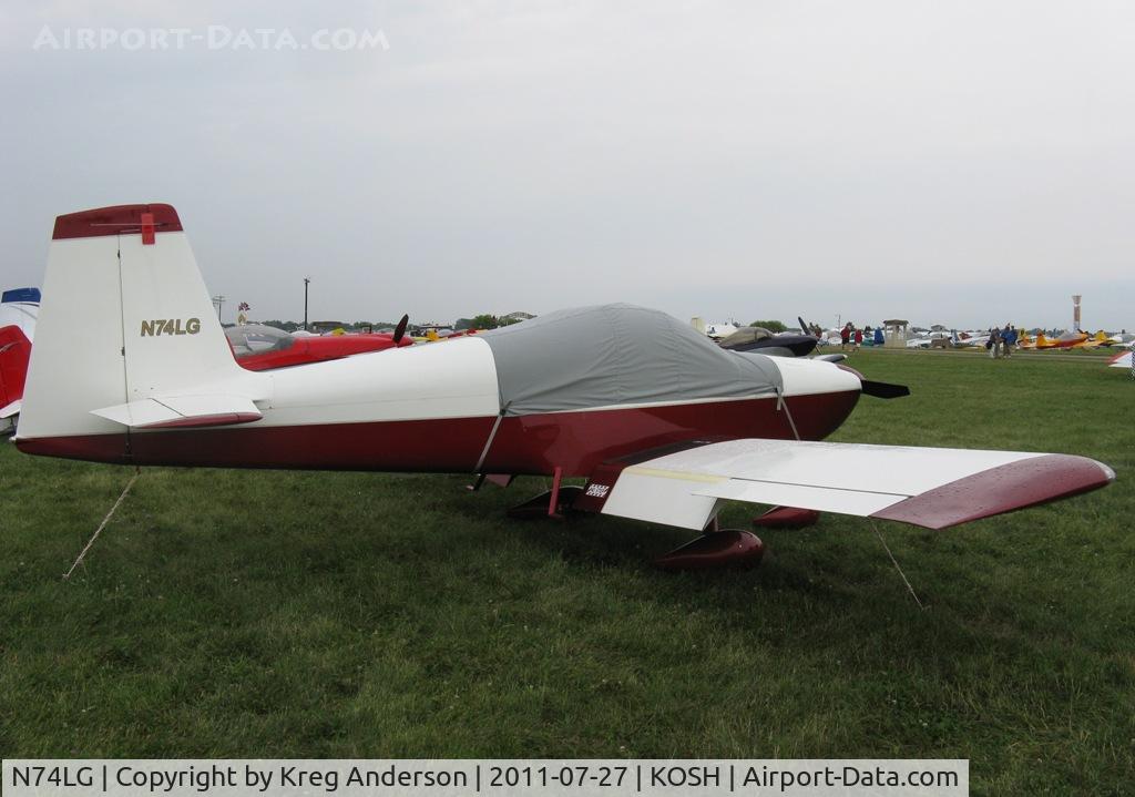 N74LG, Vans RV-7A C/N 70847, EAA AirVenture 2011