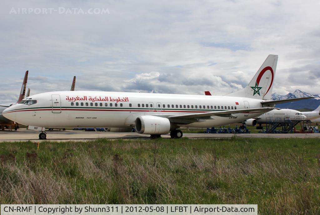 CN-RMF, 1990 Boeing 737-4B6 C/N 24807, Stored now... Future uncertain...