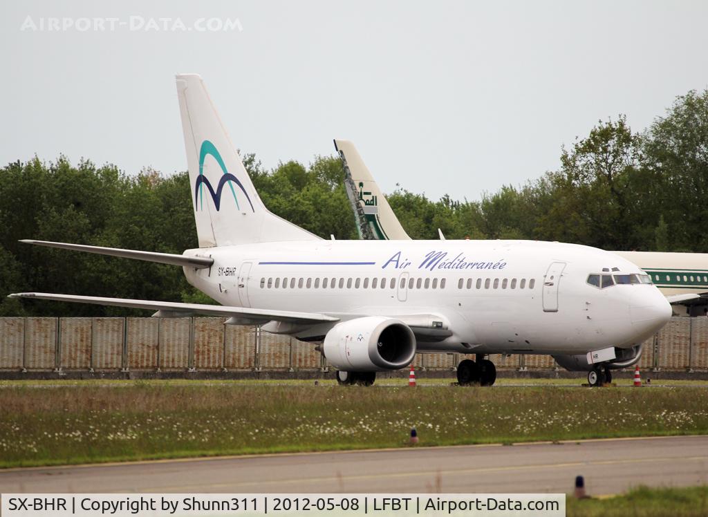 SX-BHR, 1998 Boeing 737-5L9 C/N 29234, Parked at the Terminal... Waiting a nex charter flight...