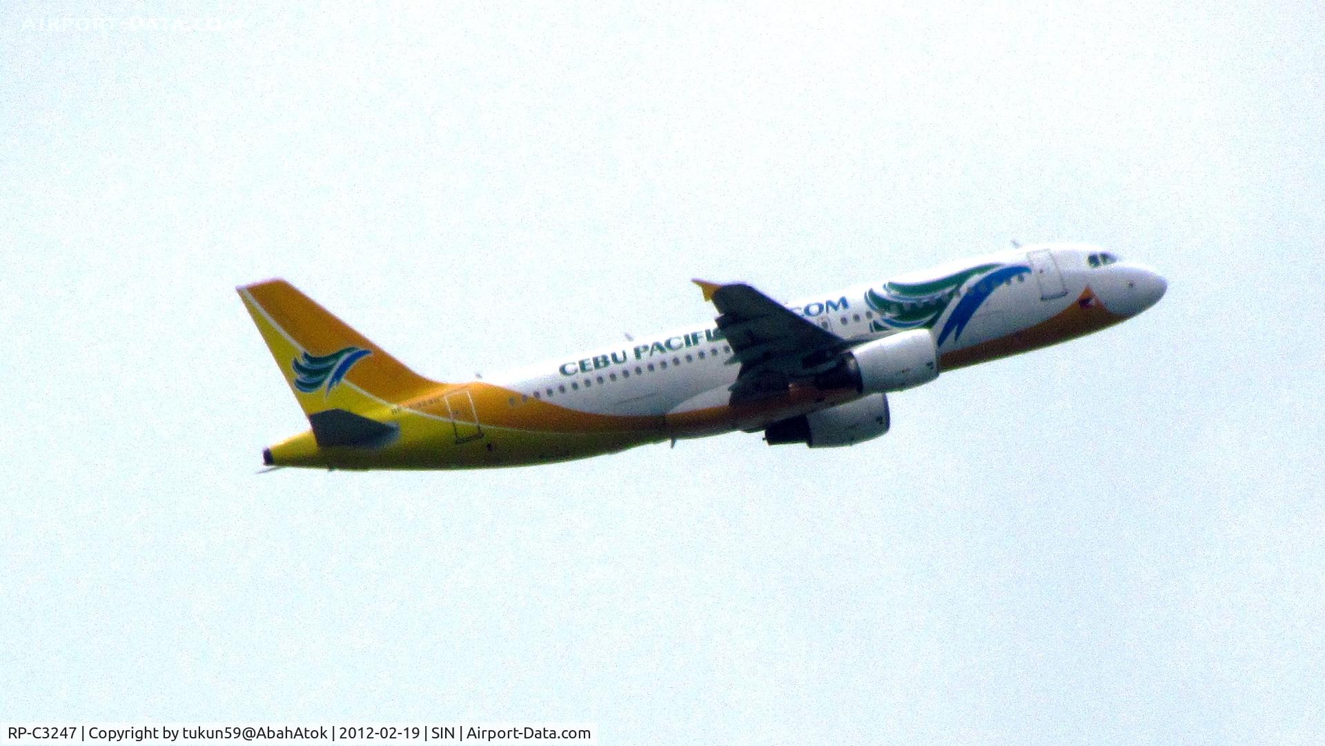 RP-C3247, 2014 Airbus A320-214 C/N 3487, Cebu Pacific Air