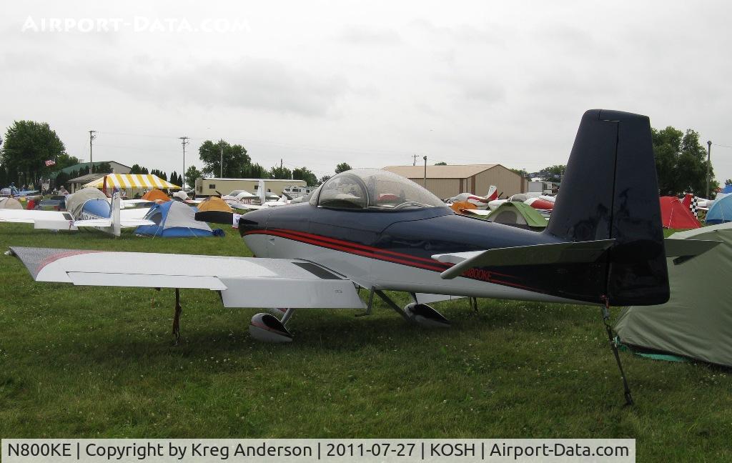 N800KE, 2008 Vans RV-8A C/N 82281, EAA AirVenture 2011