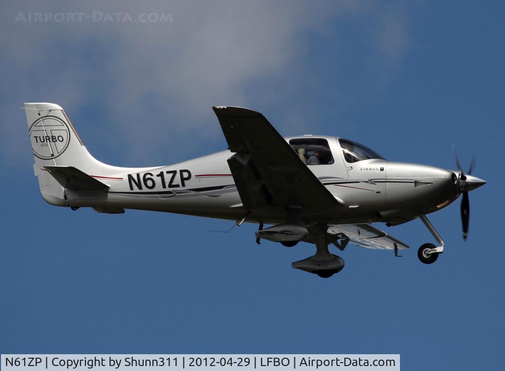 N61ZP, Cirrus SR22 GTS Turbo C/N 3411, Landing rwy 14R