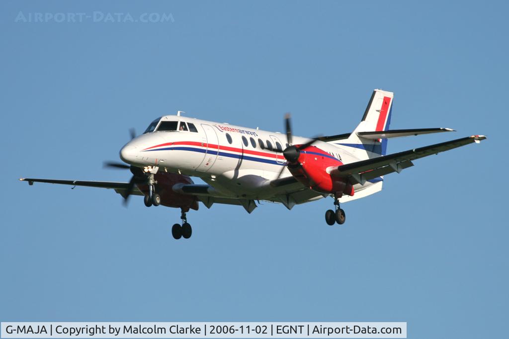 G-MAJA, 1994 British Aerospace Jetstream 41 C/N 41032, British Aerospace Jetstream 41, Newcastle Airport, November 2006.