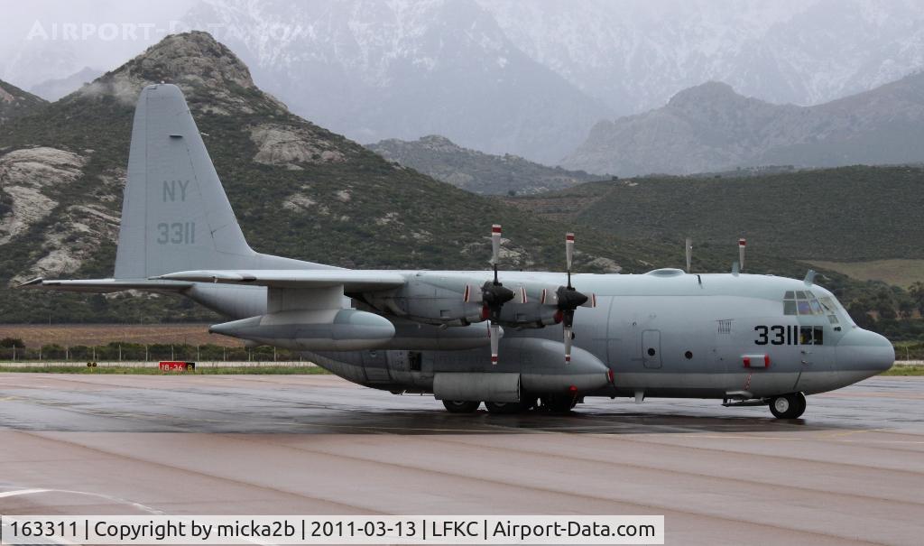 163311, 1986 Lockheed KC-130T Hercules C/N 382-5087, Parked