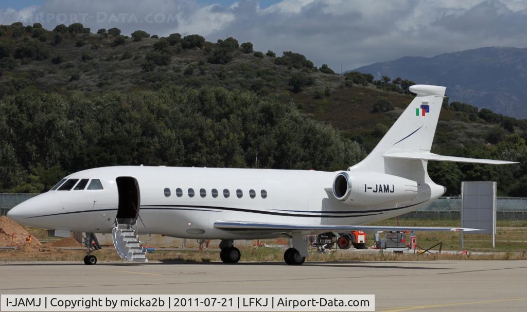 I-JAMJ, 2007 Dassault Falcon 2000EX C/N 108, Parked