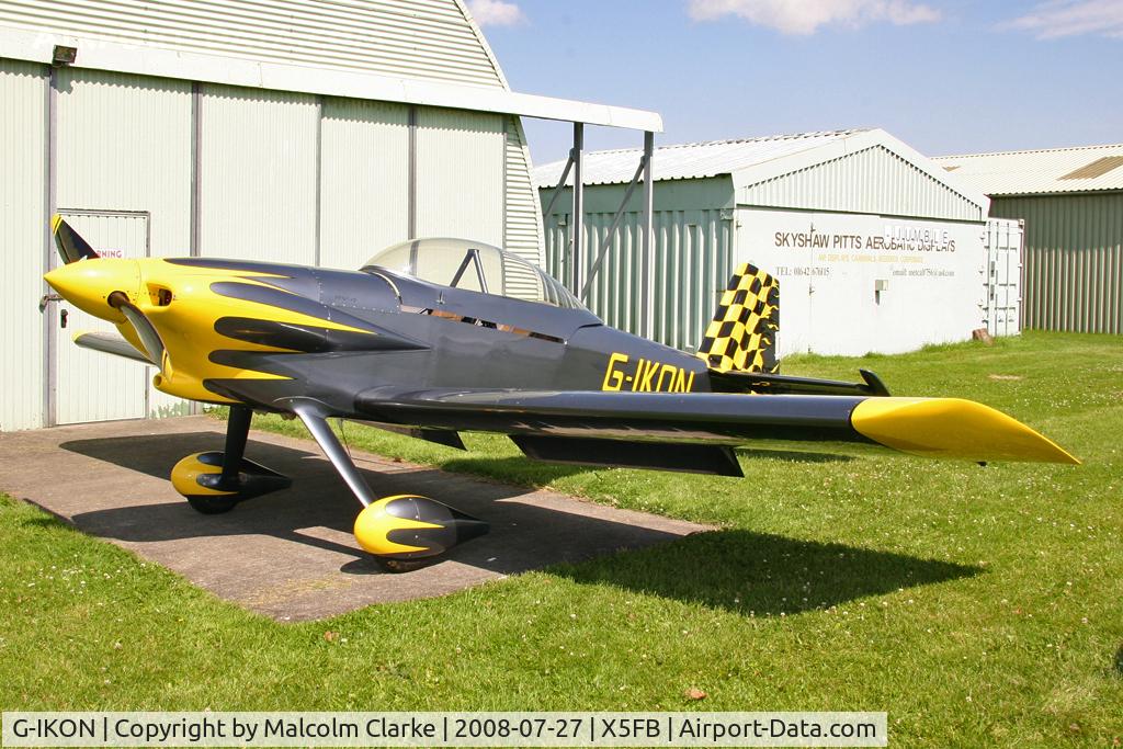 G-IKON, 2006 Vans RV-4 C/N PFA 181-14474, Vans RV-4, Fishburn Airfield, July 2008.