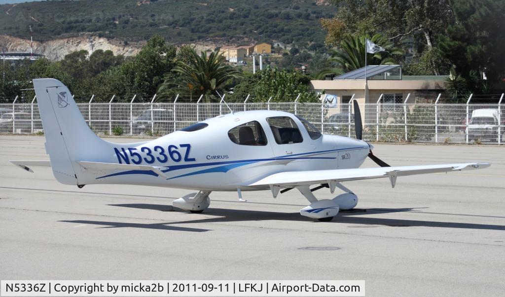N5336Z, 2004 Cirrus SR20 C/N 1413, Parked