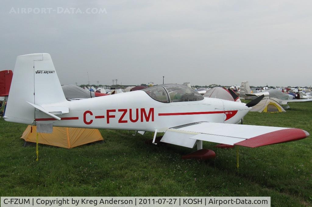 C-FZUM, 2010 Van's RV-7A C/N 72575, EAA AirVenture 2011