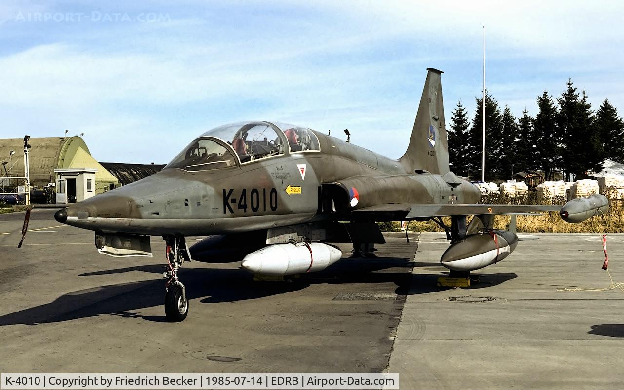 K-4010, 1969 Canadair NF-5B Freedom Fighter C/N 4010, static display