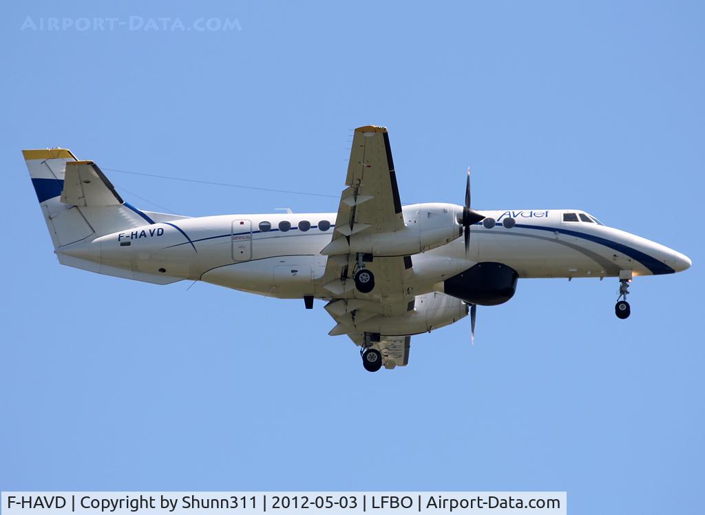 F-HAVD, 1993 British Aerospace Jetstream 4101 C/N 41022, Landing rwy 14L