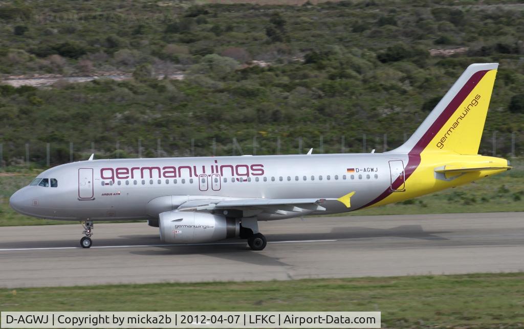 D-AGWJ, 2008 Airbus A319-132 C/N 3375, Take off at 36
