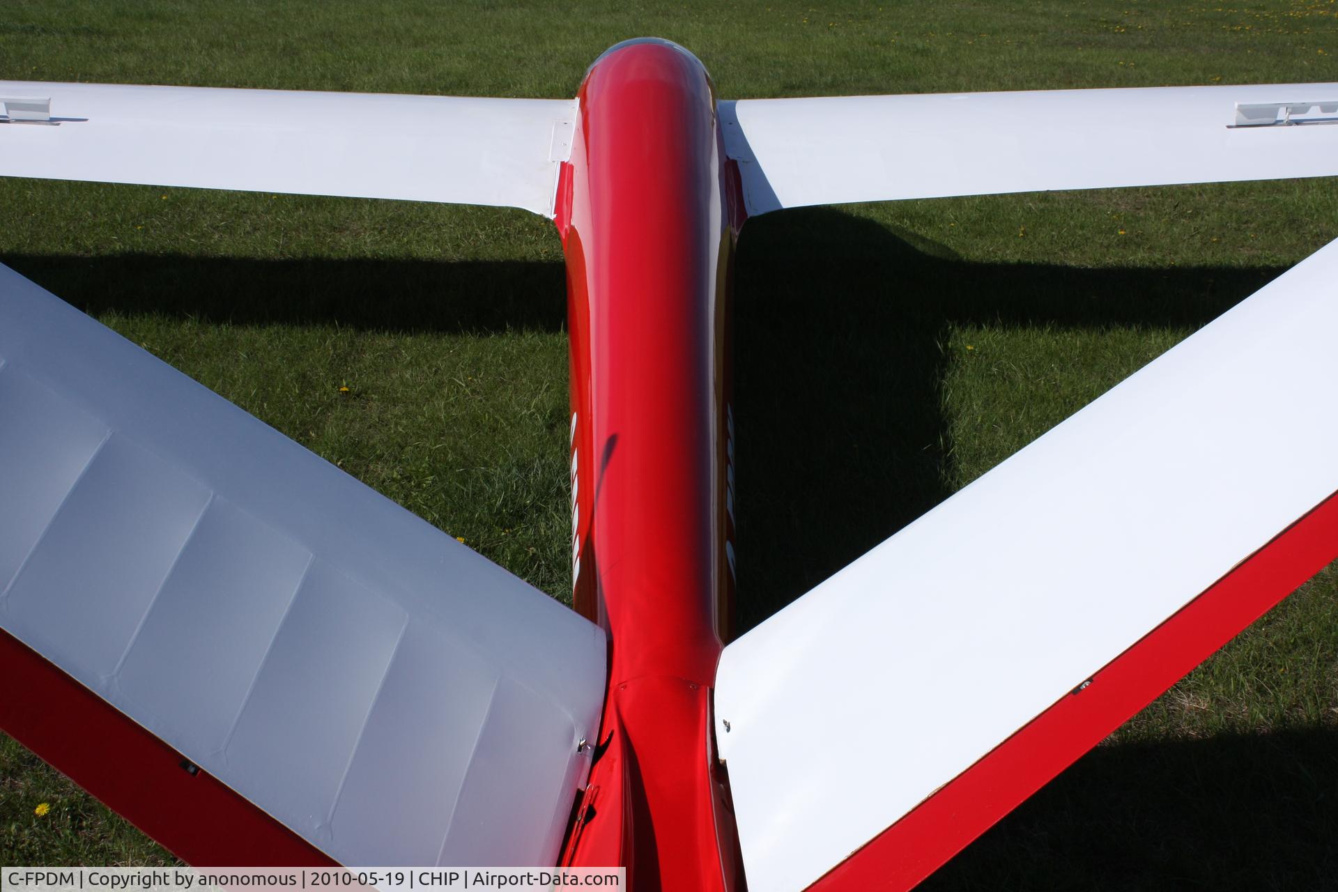 C-FPDM, 1963 Schempp-Hirth Standard  Austria S C/N 25, The Scarlet Lady with her new fuselage paint job
