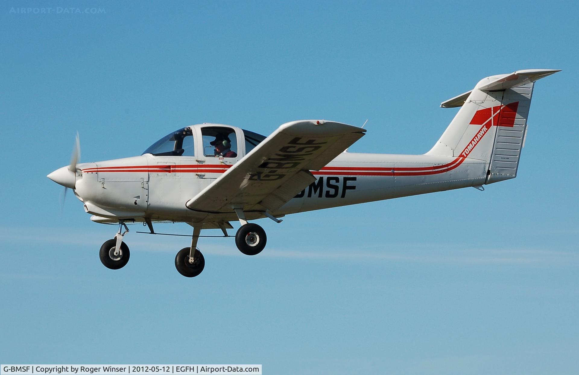G-BMSF, 1978 Piper PA-38-112 Tomahawk Tomahawk C/N 38-78A0524, Resident Tomahawk operated by Cambrian Flying Club.