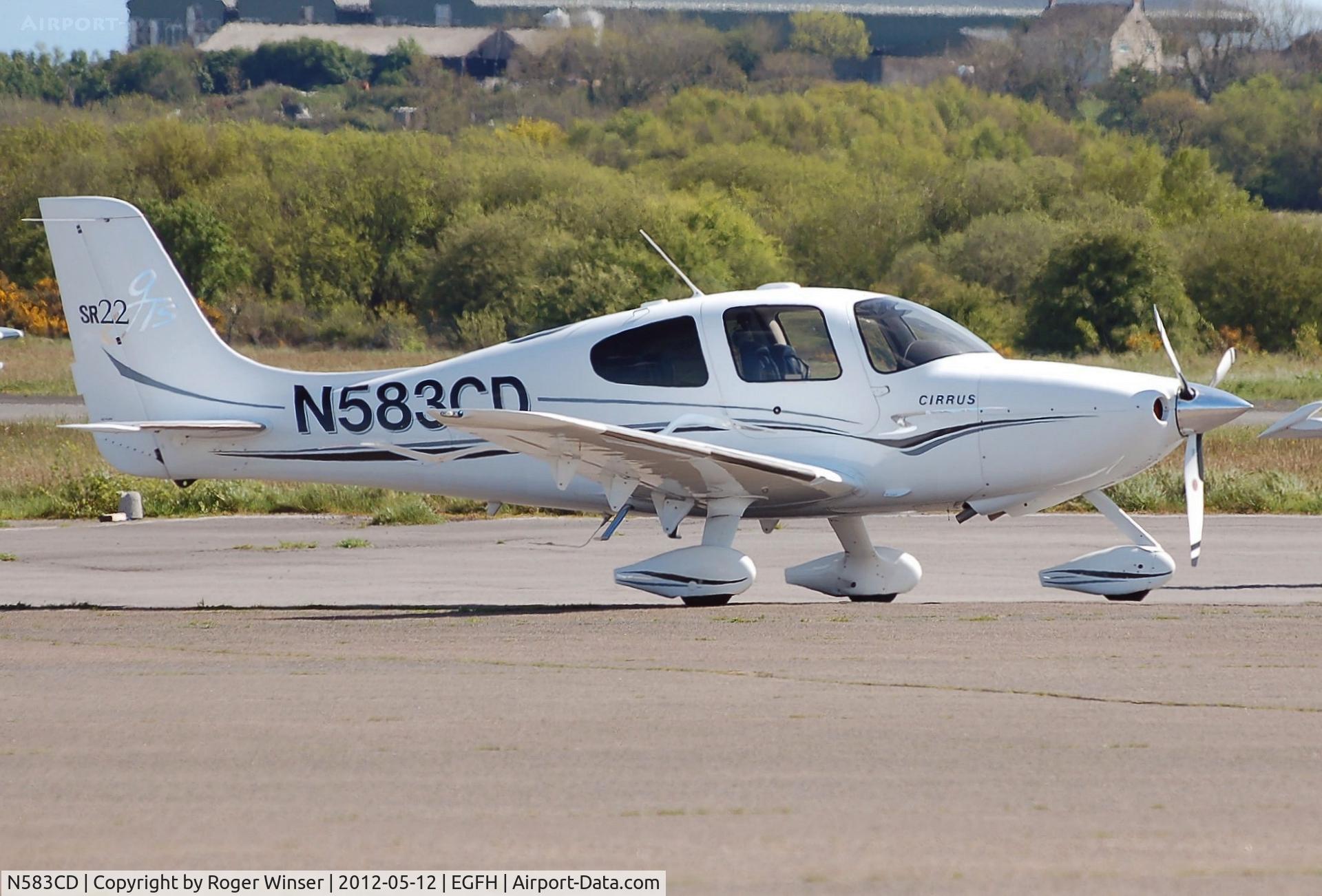 N583CD, 2006 Cirrus SR22 GTS C/N 1809, Visiting Cirrus SR22 GTS.