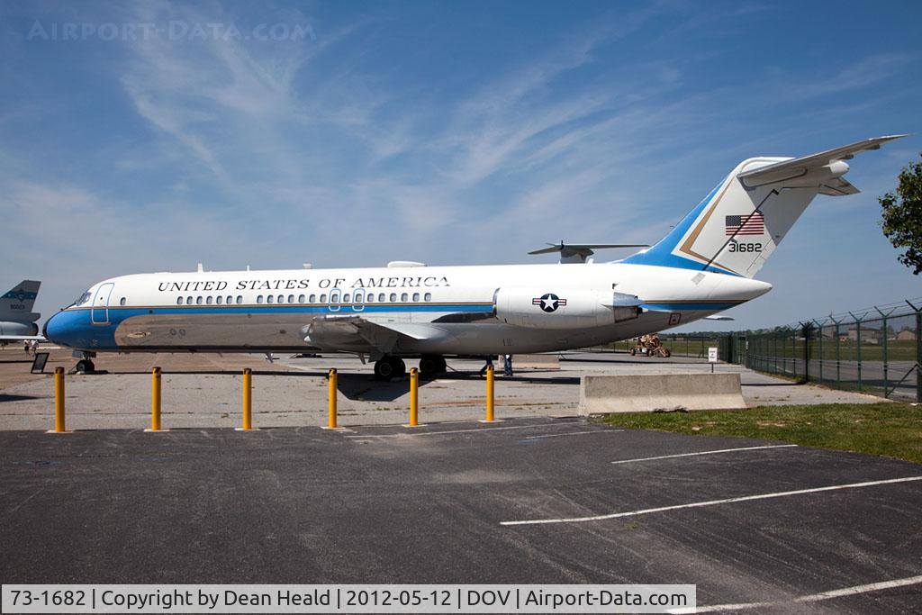 73-1682, 1975 McDonnell Douglas C-9C (DC-9-32) C/N 47670, This VC-9C transported America's top leadership from 1975 to 2011. It mostly served as Air Force Two for Vice Presidents Walter Mondale, George H.W. Bush, Dan Quayle, Al Gore, and Dick Cheney. It also served as AF1 for flights to smaller airports.