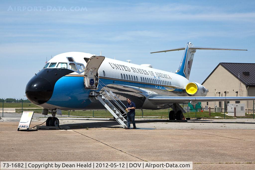 73-1682, 1975 McDonnell Douglas C-9C (DC-9-32) C/N 47670, This VC-9C transported America's top leadership from 1975 to 2011. It mostly served as Air Force Two for Vice Presidents Walter Mondale, George H.W. Bush, Dan Quayle, Al Gore, and Dick Cheney. It also served as AF1 for flights to smaller airports.