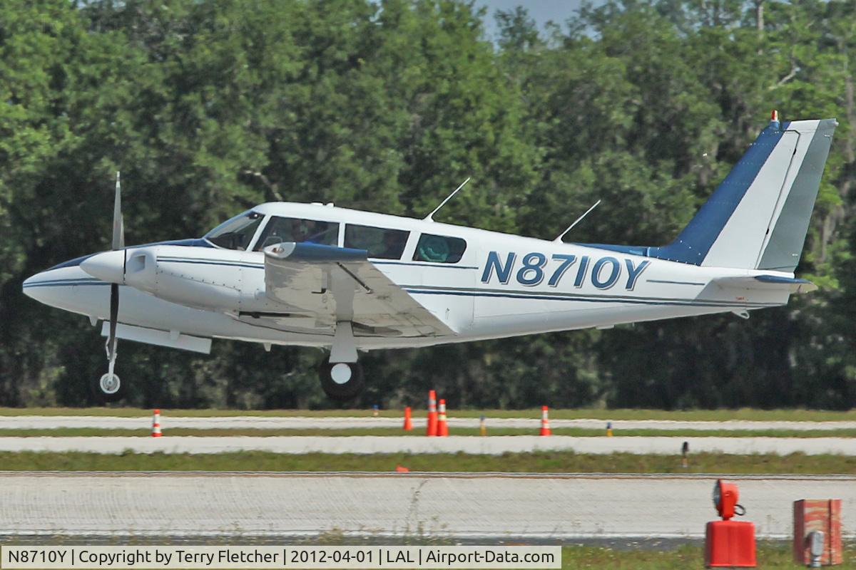 N8710Y, 1969 Piper PA-30-160 Twin Comanche Twin Comanche C/N 30-1859, At 2012 Sun N Fun
