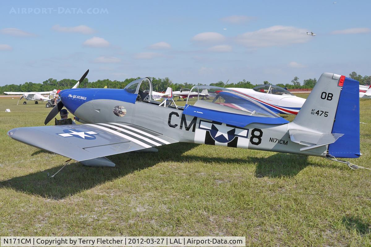 N171CM, Vans RV-8 C/N 82475, At 2012 Sun N Fun