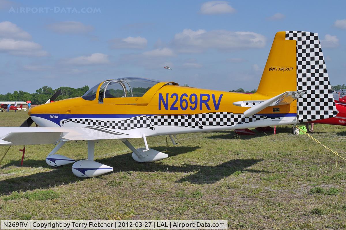 N269RV, 2007 Vans RV-9A C/N 90246, At 2012 Sun N Fun