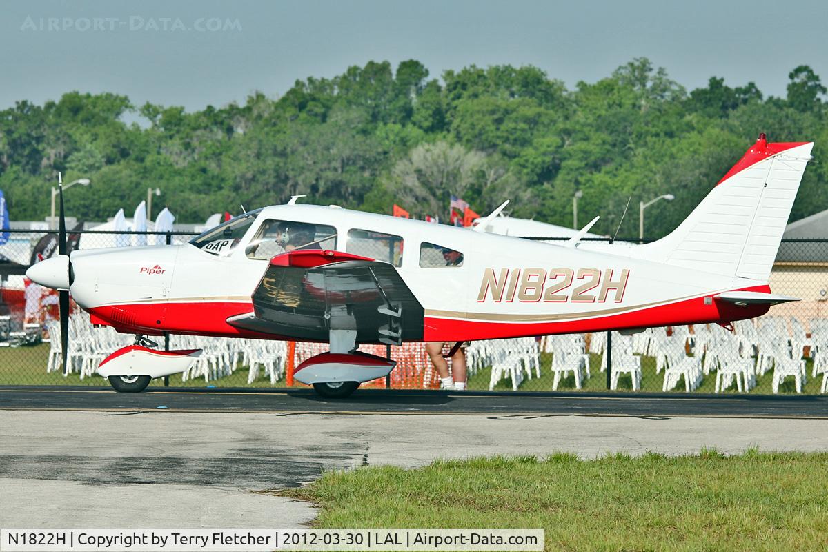 N1822H, 1977 Piper PA-28-181 C/N 28-7790345, At 2012 Sun N Fun