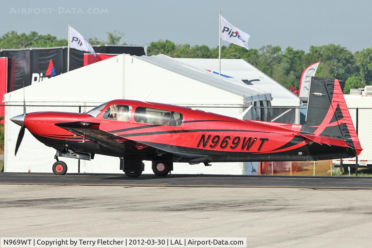 N969WT, 2007 Mooney M20TN Acclaim C/N 31-0051, At 2012 Sun N Fun