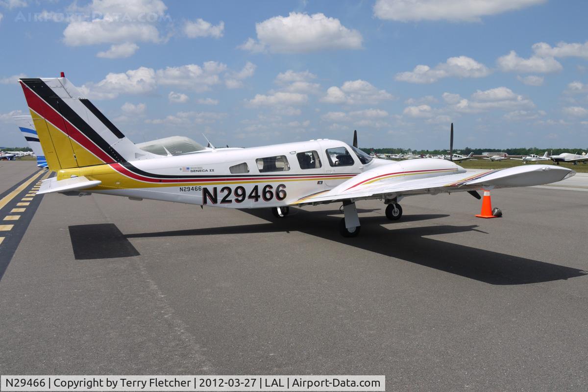 N29466, 1979 Piper PA-34-200T Seneca II C/N 34-7970257, At 2012 Sun N Fun