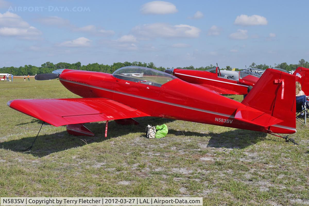 N583SV, 2005 Harmon Rocket II C/N 372, At 2012 Sun N Fun
