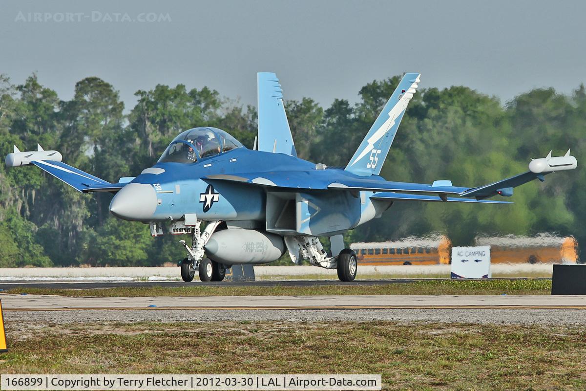 166899, Boeing EA-18G Growler C/N G-11, At 2012 Sun N Fun