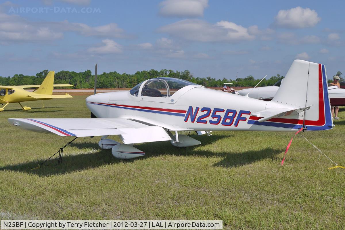 N25BF, 1999 Vans RV-6A C/N 24351, At 2012 Sun N Fun