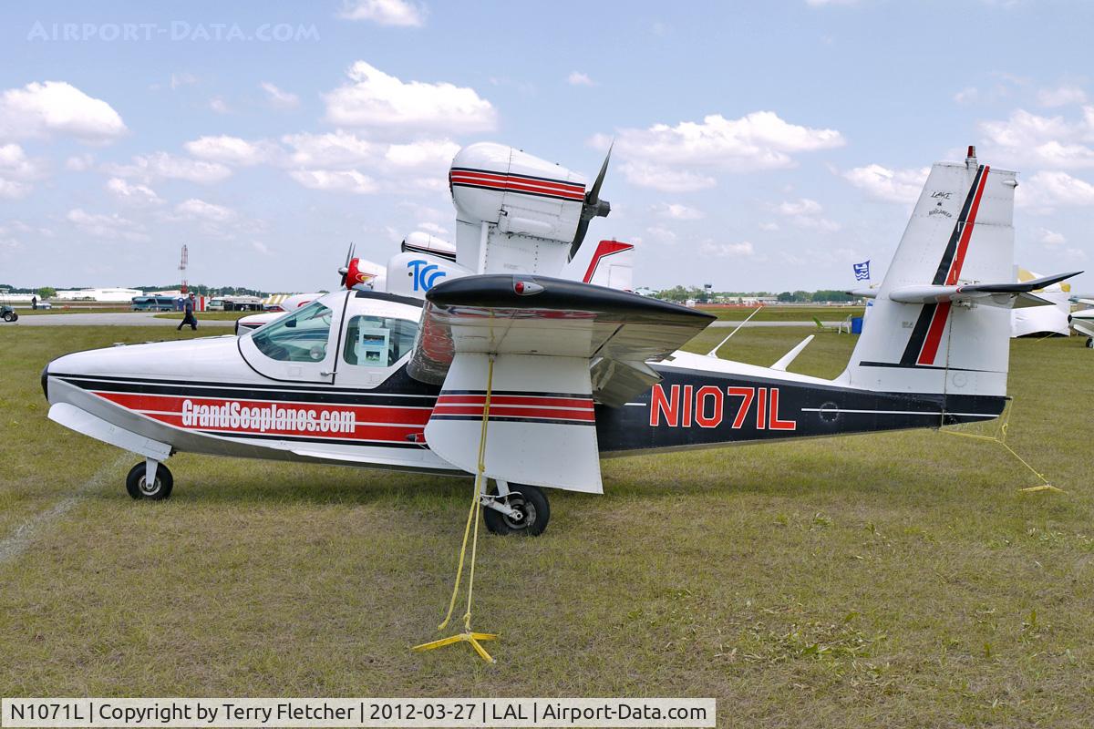 N1071L, 1975 Lake LA-4-200 Buccaneer C/N 664, At 2012 Sun N Fun